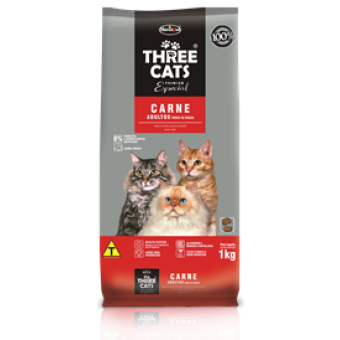 Three Cats Carne - 1kg